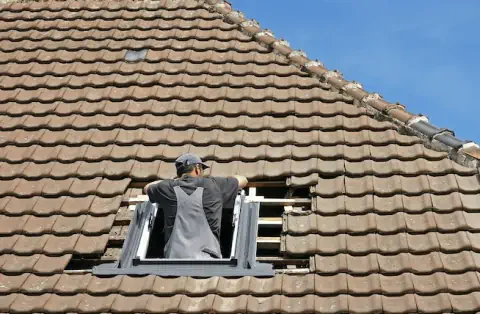 Pose de velux - Carling